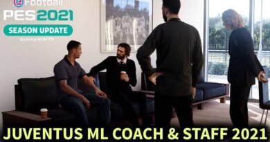 PES 2021 | JUVENTUS ML COACH & STAFF 2021 | DOWNLOAD & INSTALL