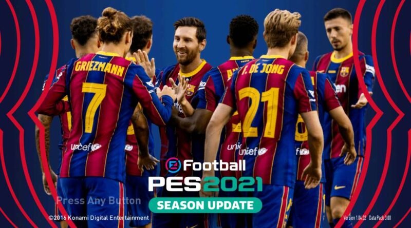 PES 2017 | NEW BARCELONA GRAPHIC MENU 2021 | DOWNLOAD & INSTALL