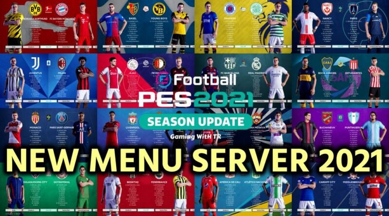 PES 2021 | NEW MENU SERVER 2021 | DOWNLOAD & INSTALL
