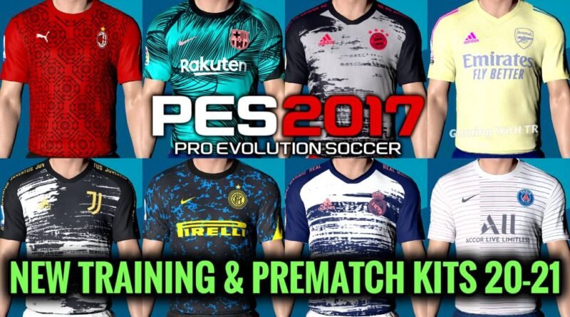 PES 2017 | NEW TRAINING & PREMATCH KITS 20-21 | DOWNLOAD & INSTALL