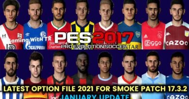 PES 2017 | LATEST OPTION FILE 2021 | SMOKE PATCH 17.3.2 | JANUARY UPDATE | DOWNLOAD & INSTALL