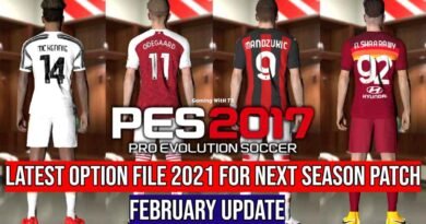 PES 2017 | LATEST OPTION FILE 2021 | NEXT SEASON PATCH | FEBRUARY UPDATE | DOWNLOAD & INSTALL