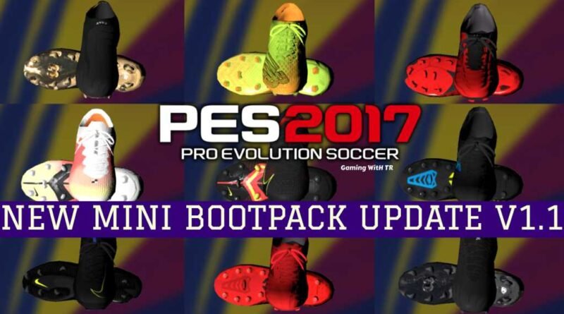 PES 2017 | NEW MINI BOOTPACK UPDATE V1.1 | DOWNLOAD & INSTALL