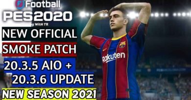 PES 2020 | NEW OFFICIAL SMOKE PATCH 20.3.5 AIO + 20.3.6 UPDATE | NEW SEASON 2021 | DOWNLOAD & INSTALL