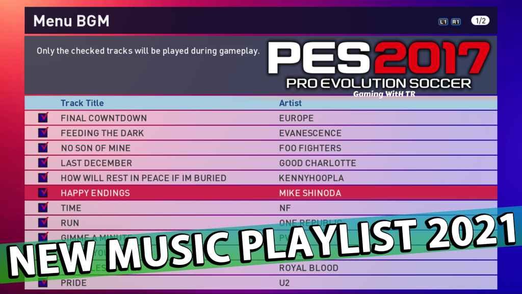 New Soundtrack PES 2017 Update 2023 at Pro Evolution Soccer 2017 Nexus -  Mods and community