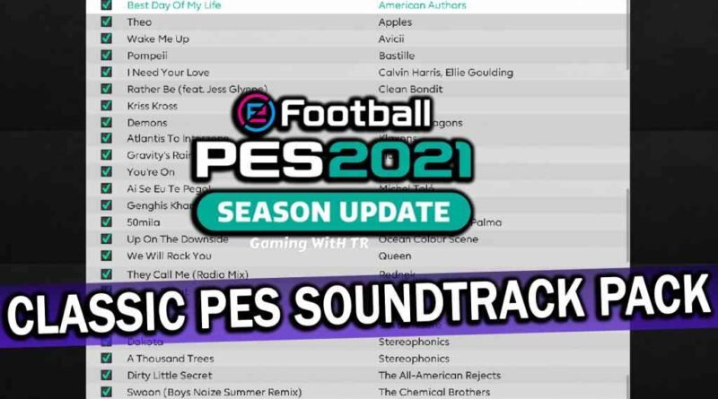 PES 2021 | CLASSIC PES SOUNDTRACK PACK | DOWNLOAD & INSTALL