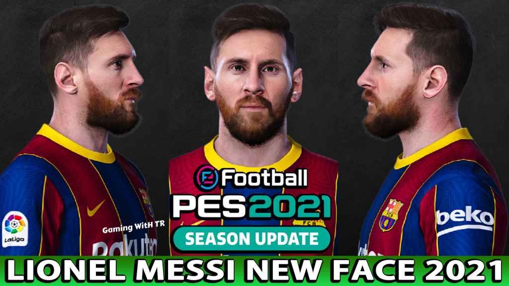 PES 2021 LIONEL MESSI NEW FACE 2021 DOWNLOAD
