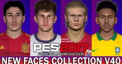 PES 2017 | NEW FACES COLLECTION V40 | FT. STONES | BELLERIN | FIRMINHO | HAALAND | DOWNLOAD & INSTALL