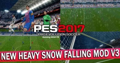 PES 2017 | NEW HEAVY SNOW FALLING MOD V3 | DOWNLOAD & INSTALL