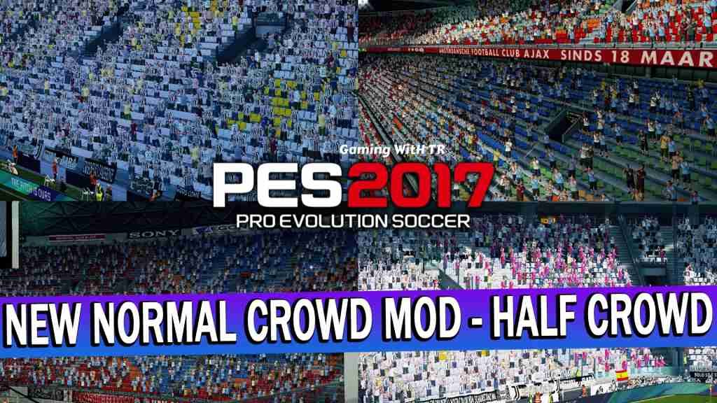 PES 2017 | NEW NORMAL COVID CROWD MOD - HALF CROWD | DOWNLOAD & INSTALL