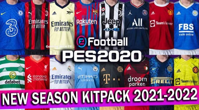 PES 2020 | NEW SEASON KITPACK 2021-2022 FOR SMOKE PATCH | DOWNLOAD & INSTALL