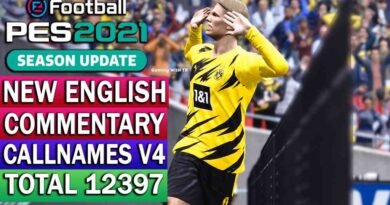 PES 2021 | NEW ENGLISH COMMENTARY 2021 & PLAYERS CALLNAMES V4 | DOWNLOAD & INSTALL