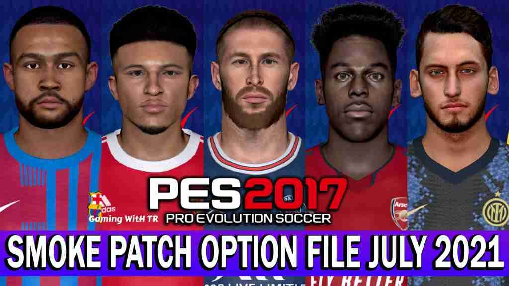 PES 2017 OPTION FILE FOR SP17 JULY UPDATE - PES 2017 Gaming WitH TR