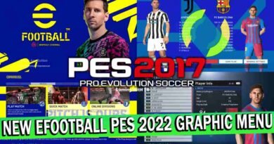 PES 2017 NEW EFOOTBALL PES 2022 GRAPHIC MENU