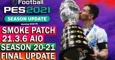 PES 2021 NEW OFFICIAL SMOKE PATCH 21.3.6 AIO
