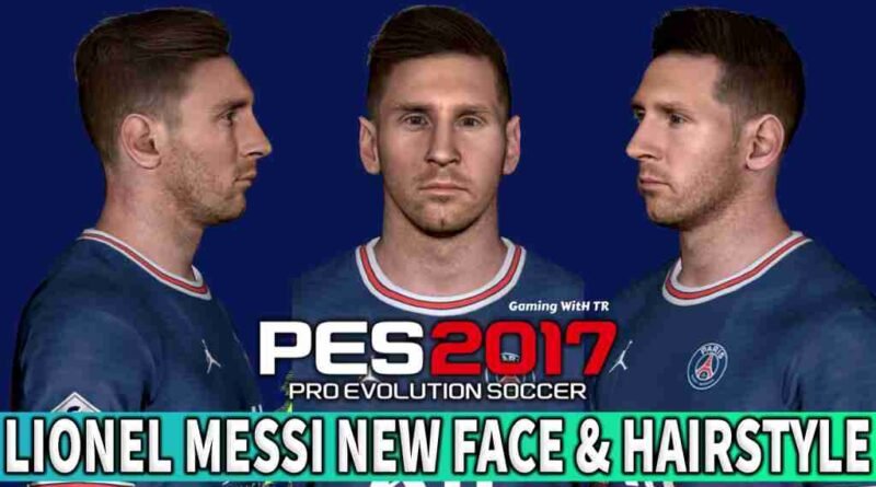 PES 2017 LIONEL MESSI NEW FACE & HAIRSTYLE