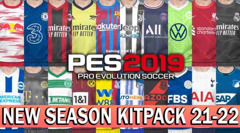 PES 2019 NEW SEASON KITPACK 2021-2022 FOR SMOKE PATCH