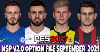 PES 2017 LATEST OPTION FILE 2021 NEXT SEASON PATCH V2.0 SEPTEMBER UPDATE UNOFFICIAL