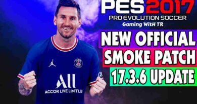 PES 2017 NEW OFFICIAL SMOKE PATCH 17.3.6 UPDATE