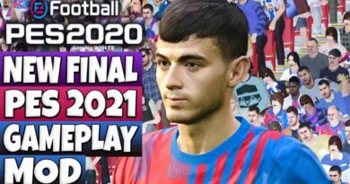 PES 2020 NEW FINAL PES 2021 GAMEPLAY MOD