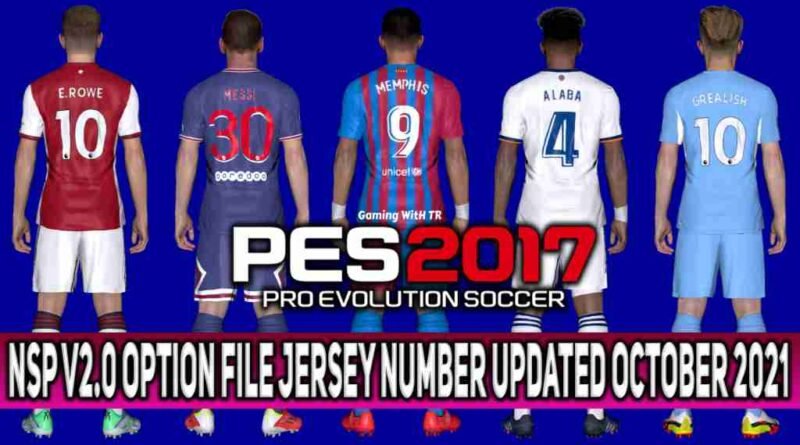 PES 2017 PS4 Option File v5.0 [CSL - MLS - Brasileirao 2017] by Nicoultras  ~