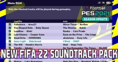 PES 2021 NEW FIFA 22 SOUNDTRACK PACK