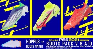 eFootball PES 2021 SEASON UPDATE BOOTS PACK V8 AIO BY Hoppus 117