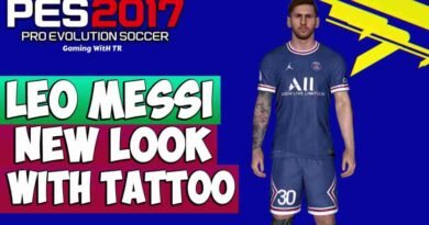 PES 2017 LEO MESSI NEW LOOK WITH TATTOO