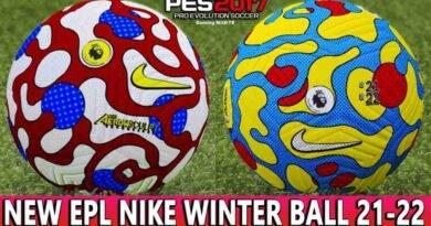 PES 2017 NEW EPL NIKE WINTER BALL 21-22