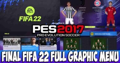 PES 2017 NEW FINAL FIFA 22 FULL GRAPHIC MENU