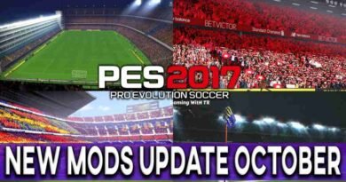 PES 2017 NEW MODS UPDATE OCTOBER (ALL IN ONE)