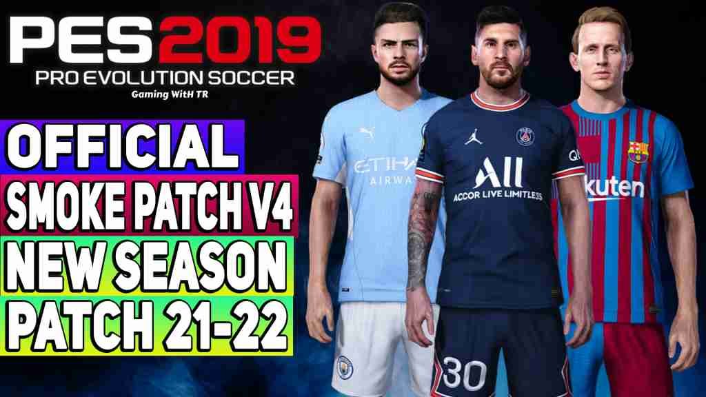 PES 2019 OFFICIAL SMOKE PATCH V4 PES 2019 Gaming WitH TR