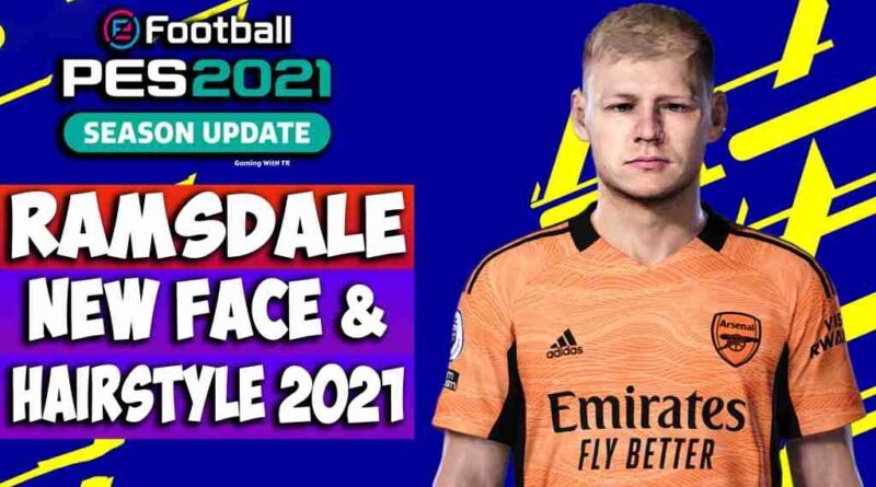PES 2021 AARON RAMSDALE NEW FACE & HAIRSTYLE 2021