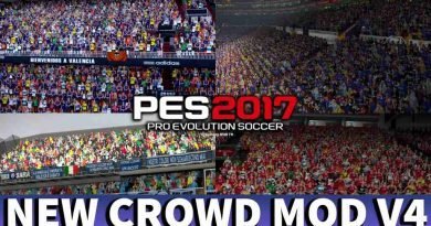 PES 2017 NEW CROWD MOD V4 2021