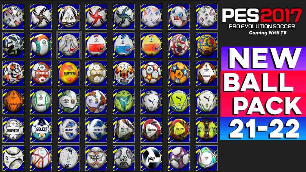 PES 2017 NEW BALLPACK UPDATE 2023 - PES 2017 Gaming WitH TR