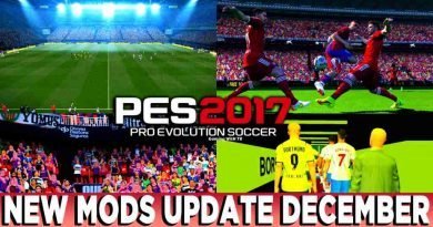 PES 2017 NEW MODS UPDATE DECEMBER
