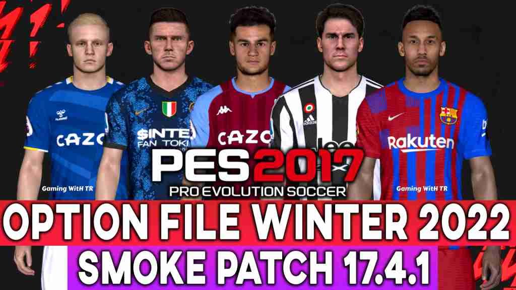 PES2017 SmokePatch (v.9.5 + update) - SmokePatch