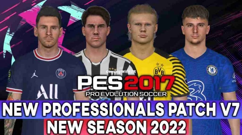 PES 2017 NEW PROFESSIONALS PATCH V7