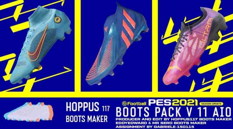 eFootball PES 2021 SEASON UPDATE BOOTS PACK V11 AIO BY Hoppus 117