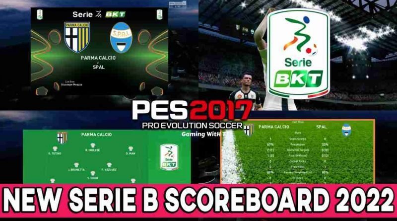 PES 2017 NEW SERIE B SCOREBOARD 2022