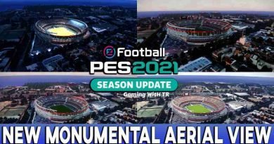 PES 2021 NEW ESTADIO MONUMENTAL WITH AERIAL VIEW
