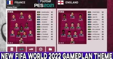 PES 2021 NEW FIFA WORLD 2022 GAMEPLAN THEME