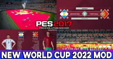 PES 2017 NEW WORLD CUP 2022 MOD