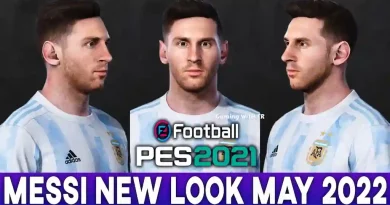 PES 2021 LIONEL MESSI NEW LOOK MAY 2022