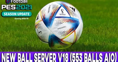 PES 2021 NEW BALL SERVER PACK V18