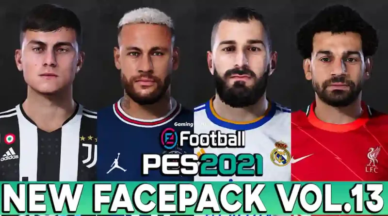 PES 2021 NEW FACEPACK VOL. 13 BY JONATHAN FACEMAKER