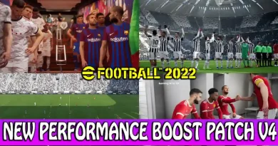 EFOOTBALL 2022 NEW PERFORMANCE BOOST PATCH V4
