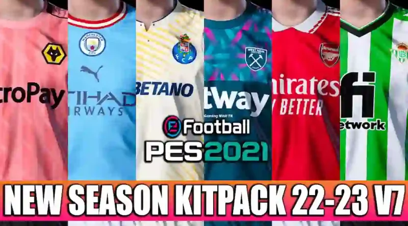 PES 2021 NEW SEASON KITPACK 22-23 V7
