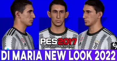 PES 2017 ANGEL DI MARIA NEW FACE & HAIRSTYLE 2022