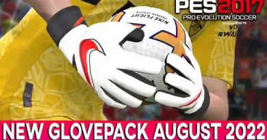 PES 2017 | NEW GLOVEPACK AUGUST 2022 AIO